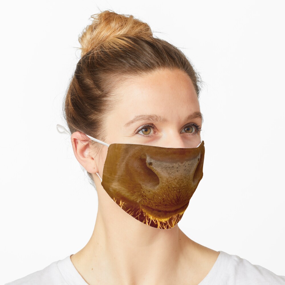 Guernsey Cow Face Covering Mask