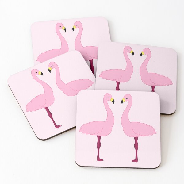Item preview, Two flamingos designed and sold by tusklik.