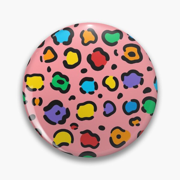 Item preview, Pink & Rainbow Cheetah Pattern designed and sold by newburyboutique.