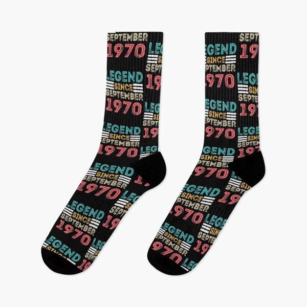 Item preview, Retro Vintage 50th Birthday Legend Since September 1970 designed and sold by meedTee.