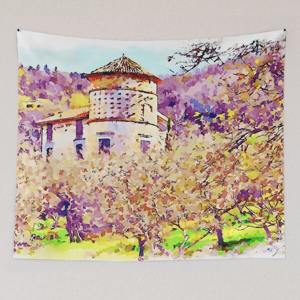 Item preview, Farm with silos in the olive grove designed and sold by Giuseppe Cocco.