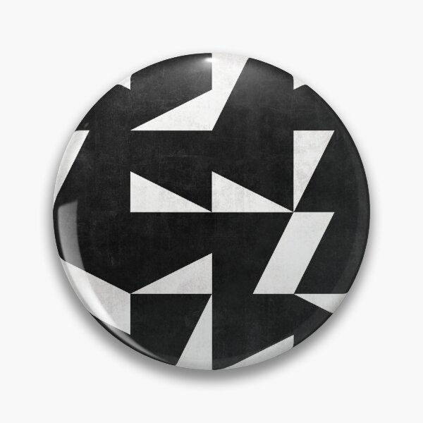 Item preview, Mid-Century Modern Pattern No.10 - Black and White Concrete designed and sold by Zoltan Ratko.