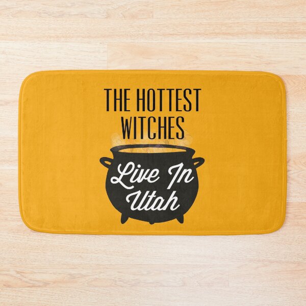Item preview, The Hottest Witches Live in Utah Halloween Joke designed and sold by AMSonArt.