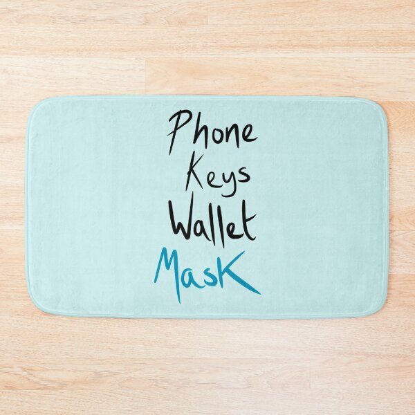 Item preview, Phone Keys Wallet Mask Blue Sign  designed and sold by ToriaScarlett.