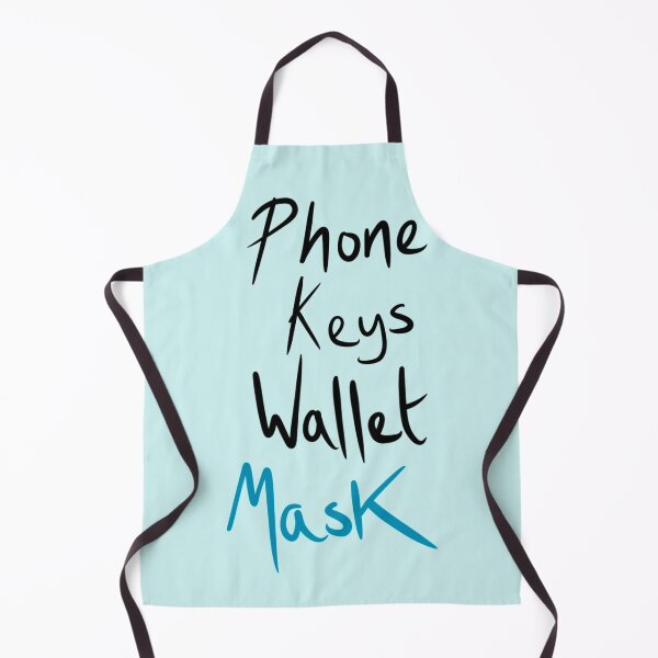 Item preview, Phone Keys Wallet Mask Blue Sign designed and sold by ToriaScarlett.