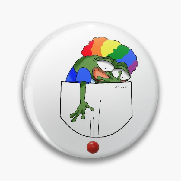 Clown Honk Honk Pins And Buttons Redbubble - clown nose roblox code