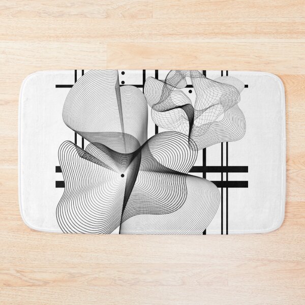 Item preview, Black Radius Flowers Art designed and sold by Adisak-designs.