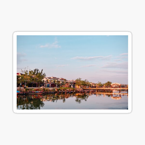 Hoi An River, Vietnam Sticker