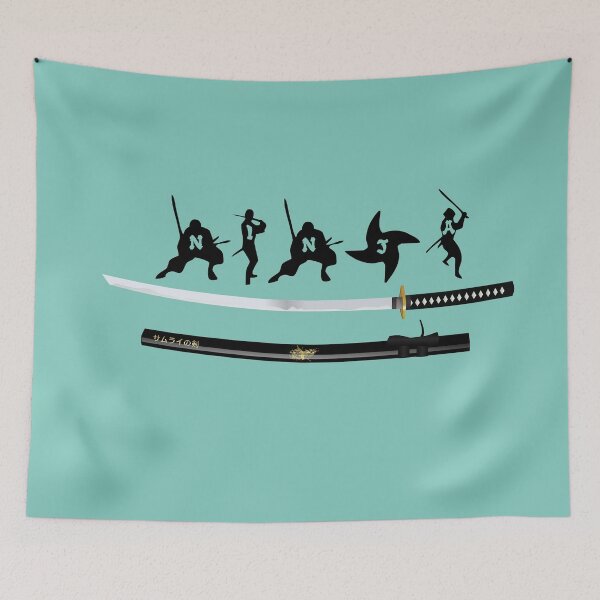 Item preview, Anime ninja katakana Shuriken edo period warrior - Japanese sword designed and sold by Japanculture.