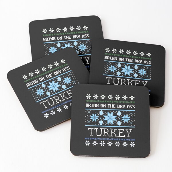 Item preview, Dry Turkey Ugly Christmas Day Sweater Funny Joke Cook Chef Stocking Gift Design Artwork designed and sold by CreatedbyJR.