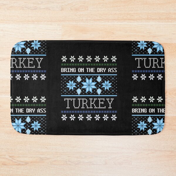 Item preview, Dry Turkey Ugly Christmas Day Sweater Funny Joke Cook Chef Stocking Gift Design Artwork designed and sold by CreatedbyJR.
