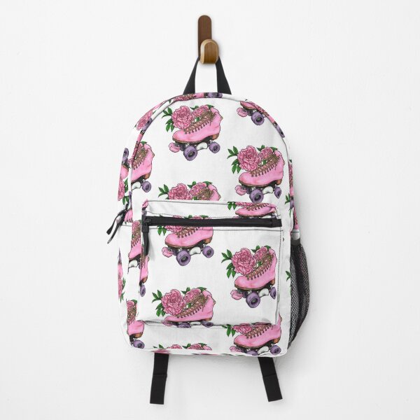 Item preview, Pink Floral Skate designed and sold by AliCaliDesigns.