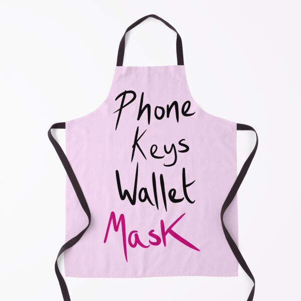 Item preview, Phone Keys Wallet Mask Pink Sign  designed and sold by ToriaScarlett.