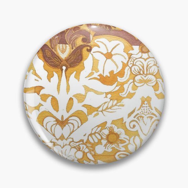 Item preview, Study of William Morris tiles - Walthamstow Central - Yellow designed and sold by Hayley Holliday.