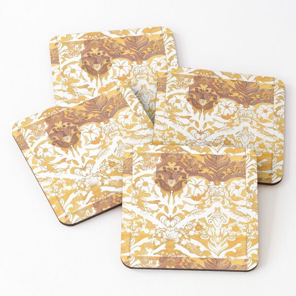 Item preview, Study of William Morris tiles - Walthamstow Central - Yellow designed and sold by Hayley Holliday.