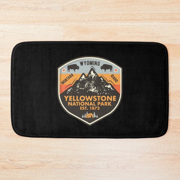 Item preview, YellowStone National Park Est. 1872 Bison Buffalo  designed and sold by Dan66.