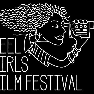 Artwork thumbnail, Reel Girls Logo on Black by ReelGirls