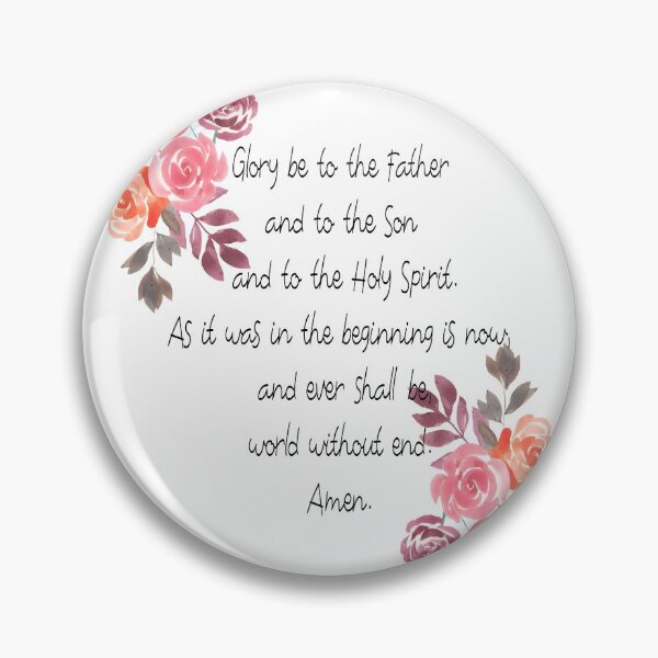 Item preview, Glory be Prayer, glory, father, son, Holy Spirit, prayer, Catholic, christian  designed and sold by Lupappdesigns.
