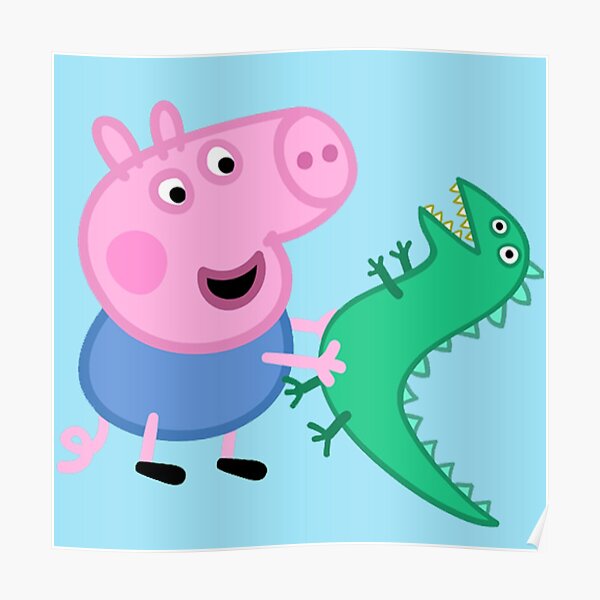 Pepa pig, George Poster