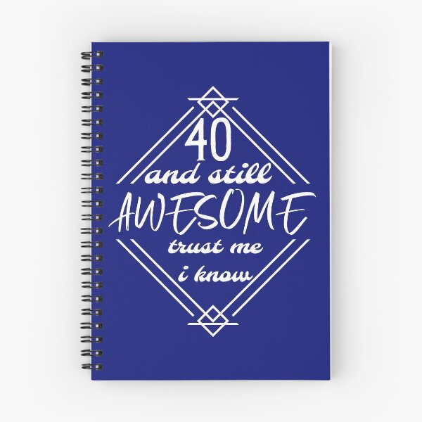 Item preview, 40 and still awesome designed and sold by ChatterFox.