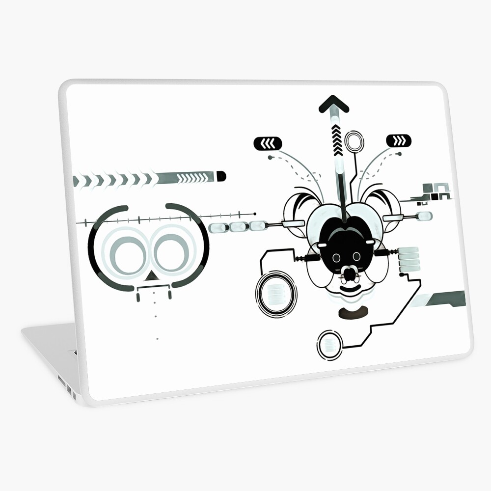 Cyber Mouse Laptop Skin