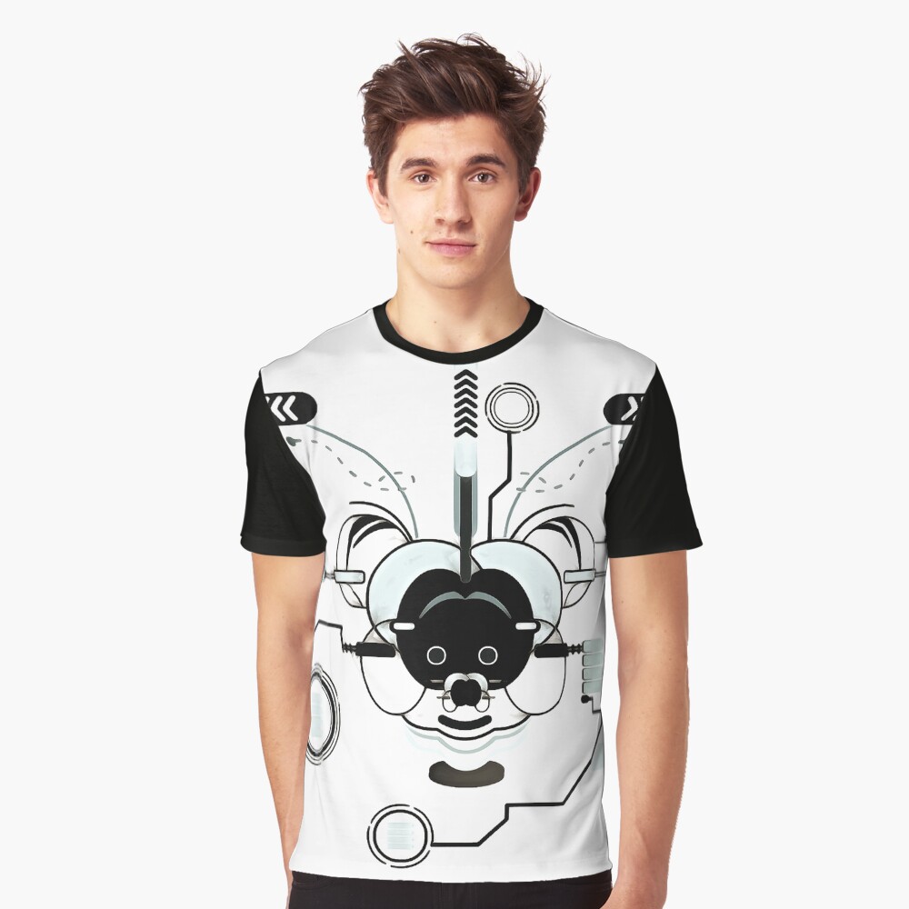 Cyber Mouse Graphic T-Shirt
