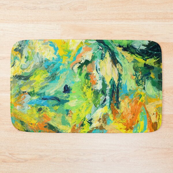 Item preview, Instinct, Expressive Abstract Landscape, Colorful Art by Courtney Hatcher designed and sold by cghatcherart.