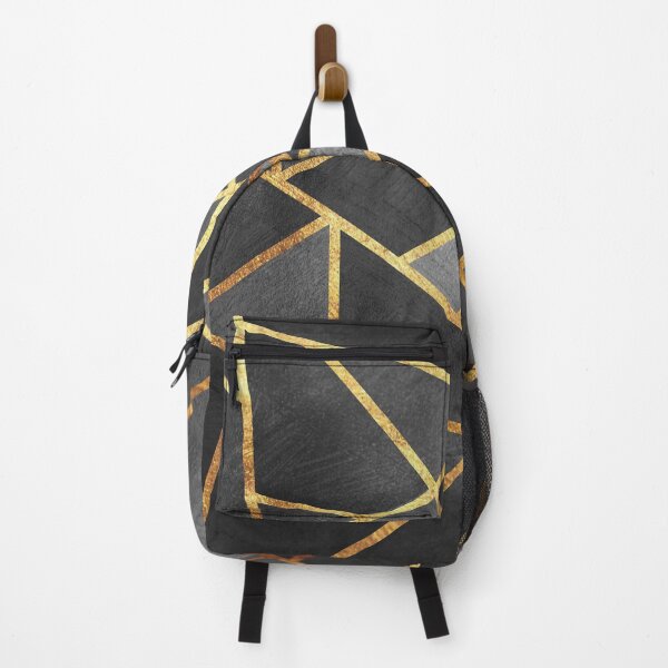 Item preview, Grey Gold Stone Geometric designed and sold by MA DESIGNS.
