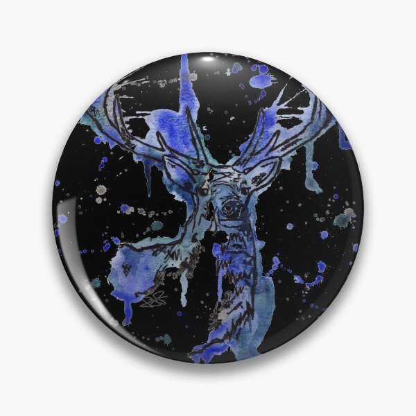 Item preview, Icy Blue Stag designed and sold by MenagerieMayhem.