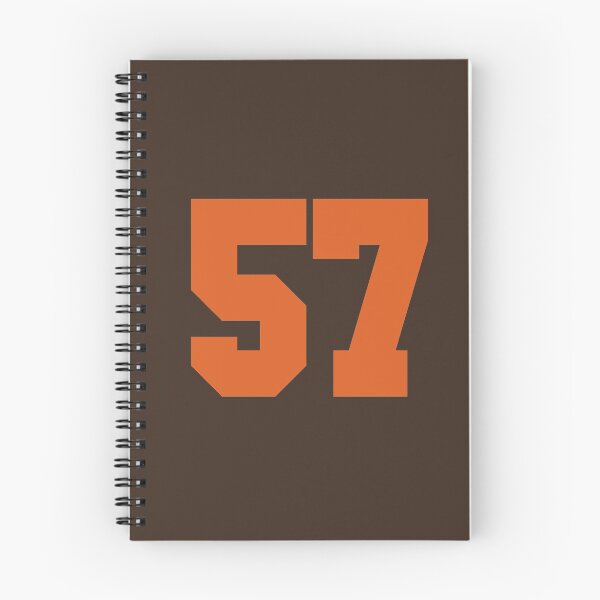 Item preview, 57 Number Cleveland Sports Fifty-Seven Brown Jersey designed and sold by HelloFromAja.