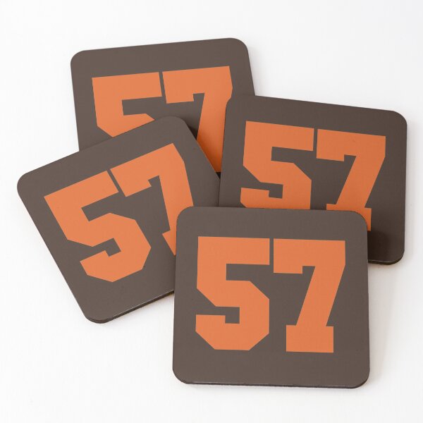 Item preview, 57 Number Cleveland Sports Fifty-Seven Brown Jersey designed and sold by HelloFromAja.