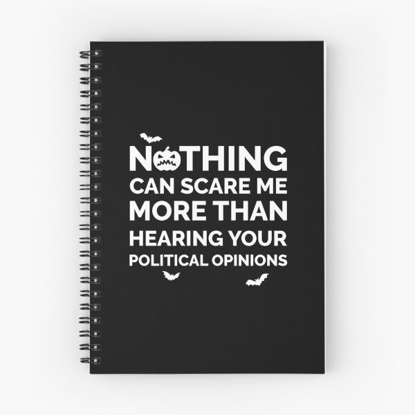 Item preview, NOTHING CAN SCARE ME MORE THAN POLITICS FUNNY HALLOWEEN designed and sold by TheFirstOne.
