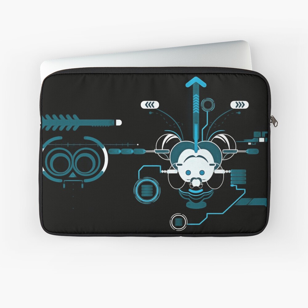 Cyber Mouse invert Laptop Sleeve