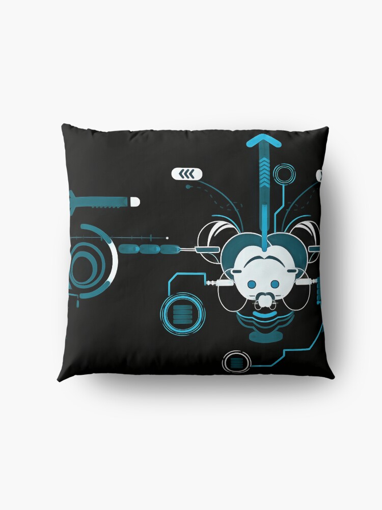 Alternate view of Cyber Mouse invert Floor Pillow