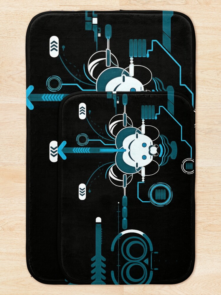 Alternate view of Cyber Mouse invert Bath Mat