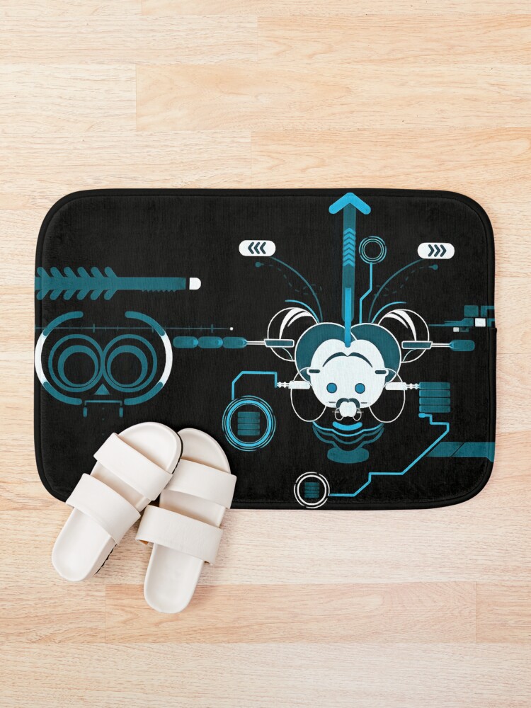 Alternate view of Cyber Mouse invert Bath Mat