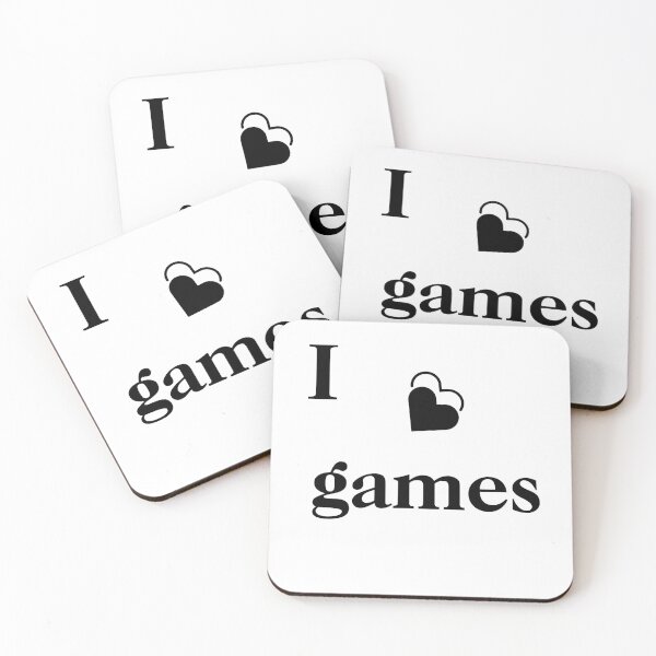 Item preview, I love games  designed and sold by MOHAMEDLMD.
