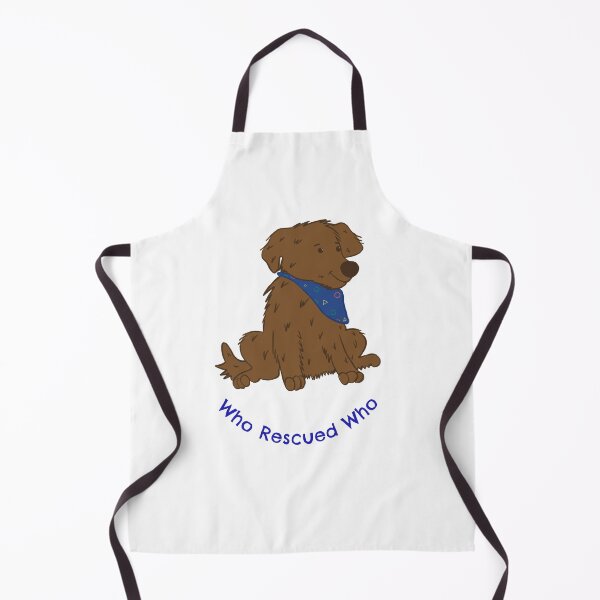 Item preview, Who Rescued Who - Bandana Pup designed and sold by daphfed.