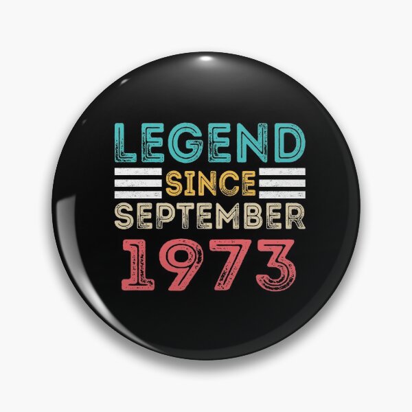 Item preview, Retro Vintage 47th Birthday Legend Since September 1973 designed and sold by meedTee.