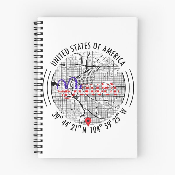 Item preview, Denver, USA Road Map Art - Earth Tones designed and sold by hatimelhag.