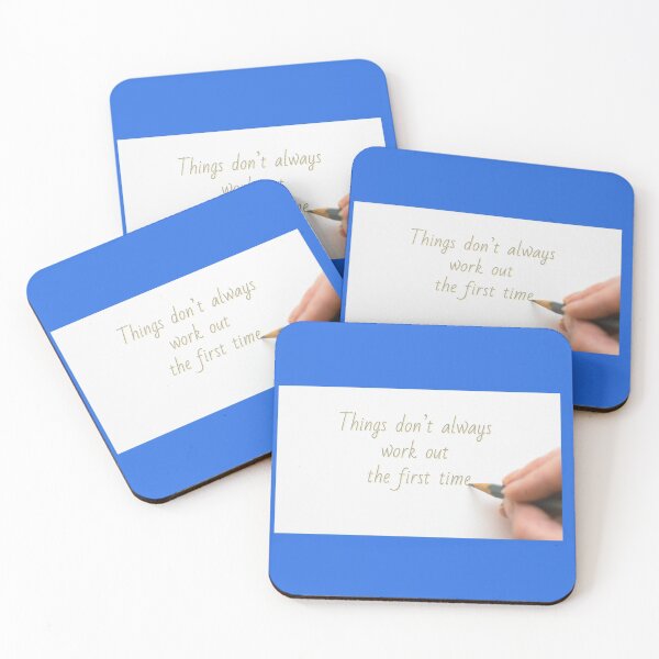 Item preview, Things don’t always work out the first time  designed and sold by Mariya111111111.