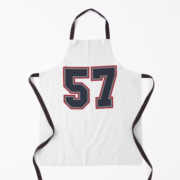 Item preview, 57 Navy Grey Red Sports Number Fifty-Seven designed and sold by HelloFromAja.