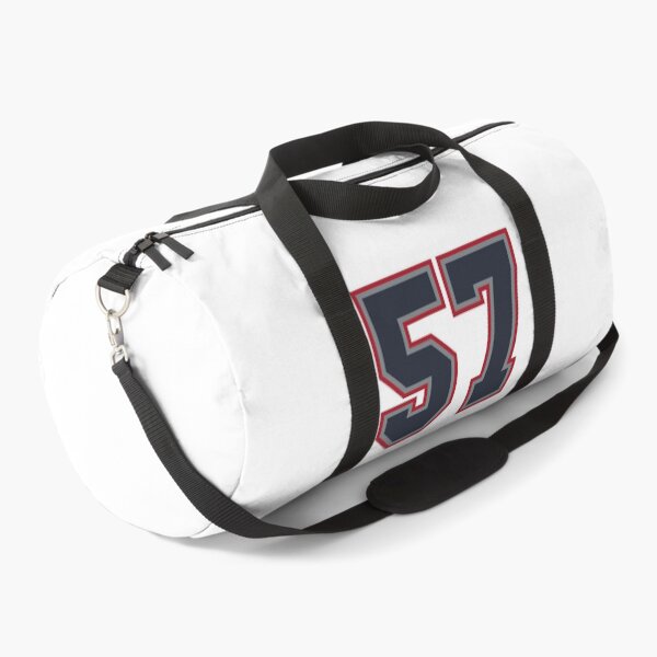 Item preview, 57 Navy Grey Red Sports Number Fifty-Seven designed and sold by HelloFromAja.