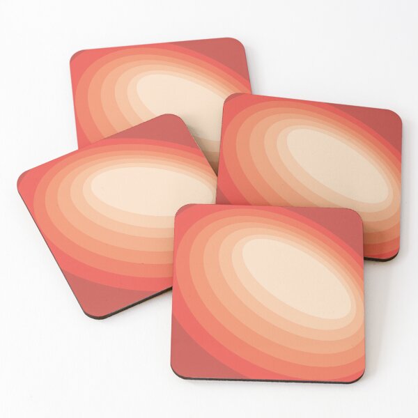 Item preview, Peach Retro 70's Gradient  designed and sold by socksoverjeans.