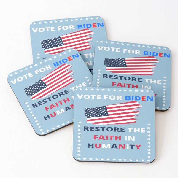 Item preview, VOTE POR BIDEN, RESTAURAR LA FE EN LA HUMANIDAD designed and sold by MOHAMEDZE.