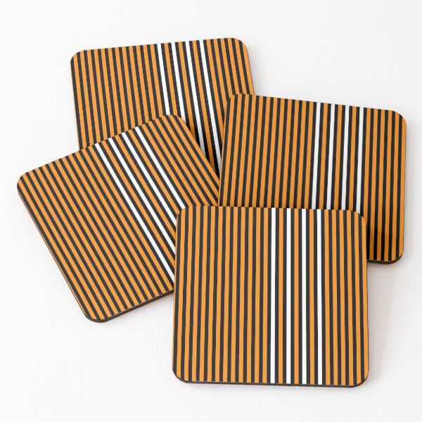 Item preview, Orange & Black Stripes designed and sold by 72artteam.