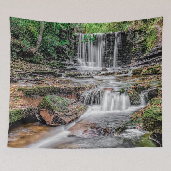 Item preview, Nant Mill Waterfall Coedpoeth Wales designed and sold by AJEvans.