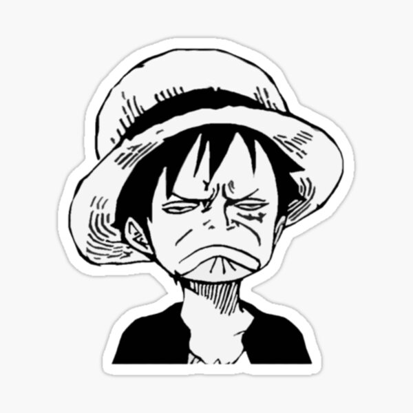 Luffy Stickers for Sale  One piece tattoos, Luffy, Monkey d luffy