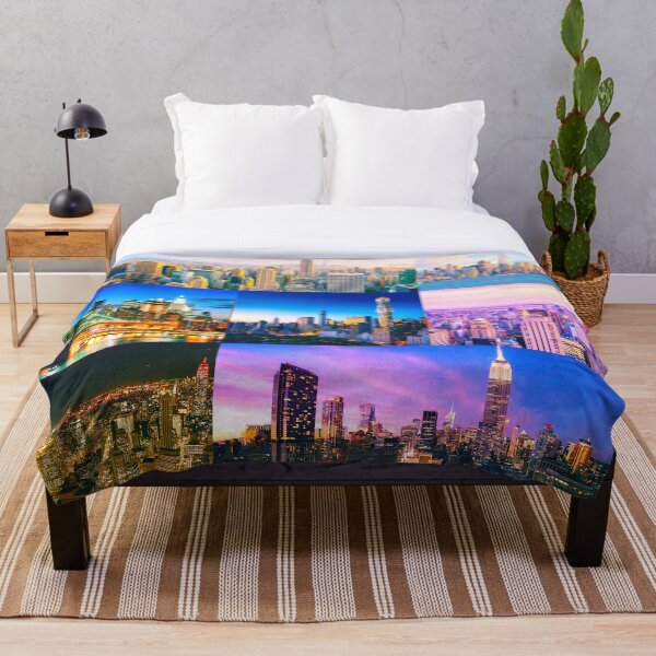 Item preview, Collage de la ciudad de Nueva York: luces brillantes, edificios altos, puente de Washington y más designed and sold by Fun Stuff.