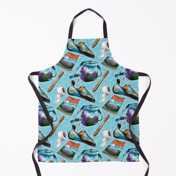 Item preview, Blue Bouldering Illustrations Pattern designed and sold by Pure Dead Brilliant Store.